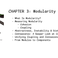 Fundamentals of Software Architecture — Chapter 3: Modularity